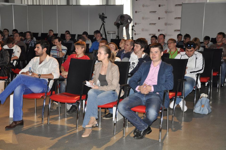 Joomladay Russia 2014 - Вид в зал со сцены