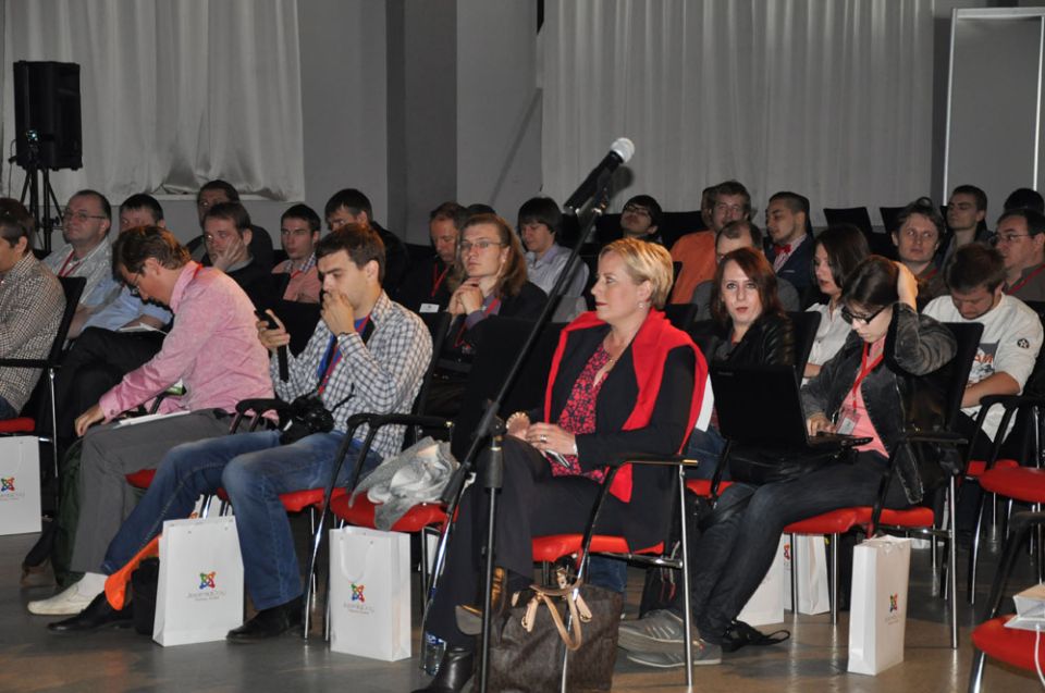 Joomladay Russia 2014 - присутствующие все во внимании