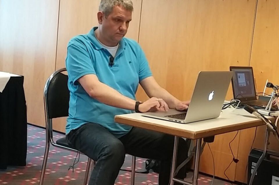 Robert Deutz за работой