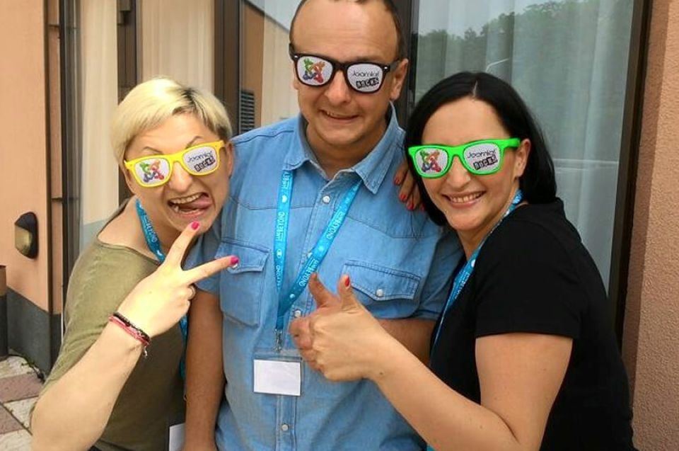 Justyna Michallek, Radek Suski и Danuta Idzik