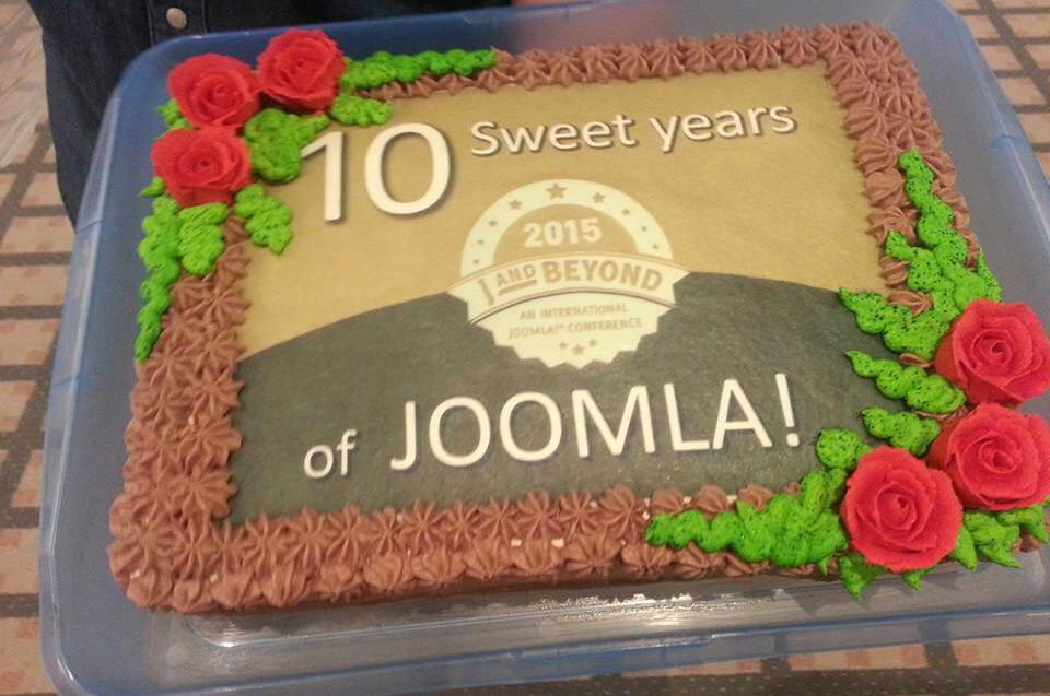 Тортик Joomla. На всех желающих не хватило :-)